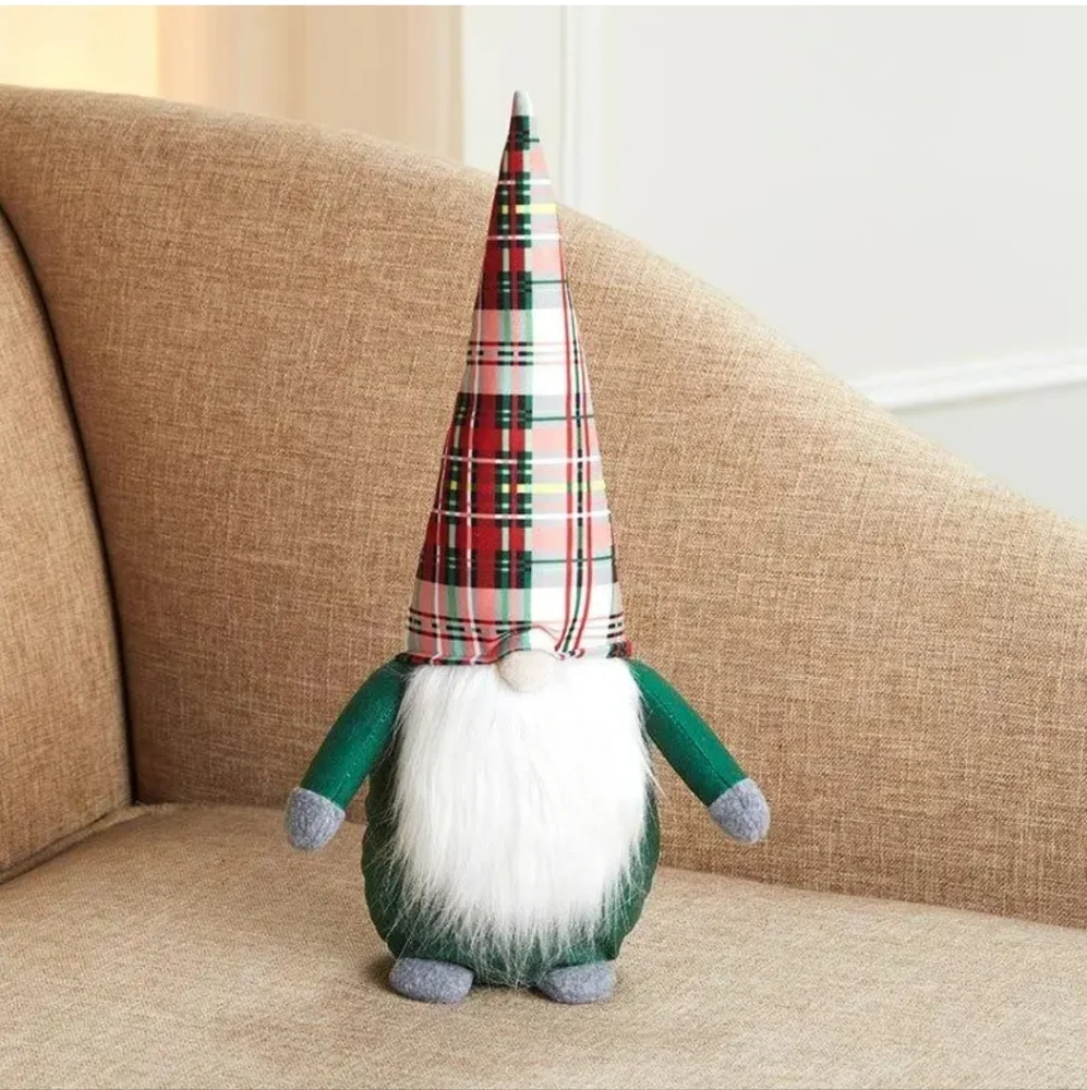 Holiday Gnomes Accent Pillow & Plush Pillows Set of 3 BNWT RETIRED SET!